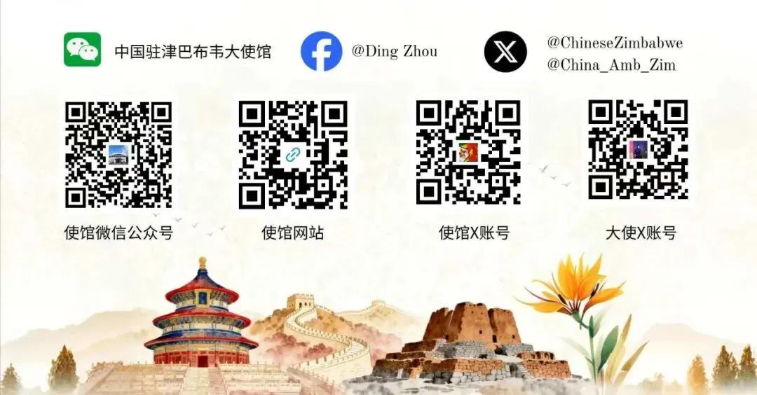 津巴布韦老战士在中共党史馆齐唱革命老歌