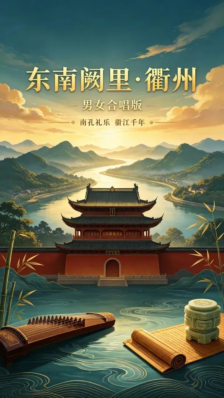原创歌曲《东南阙里·衢州》创作灵感、创作过程与独立版权声明