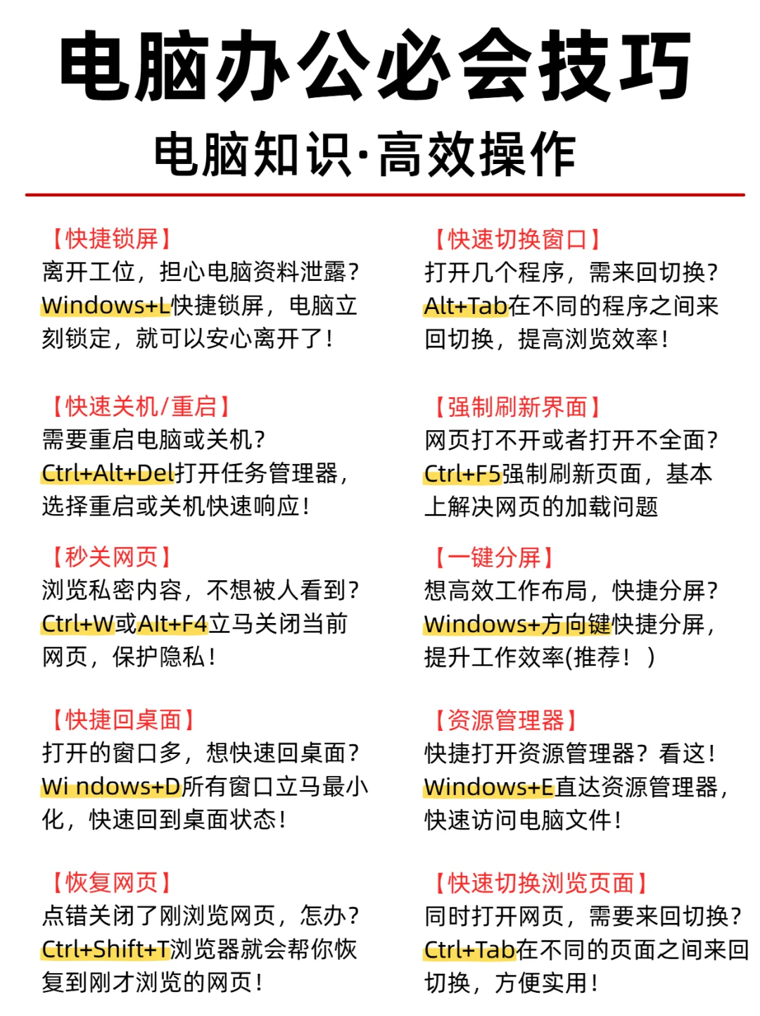 苏州电脑办公学习:电脑办公必会技巧