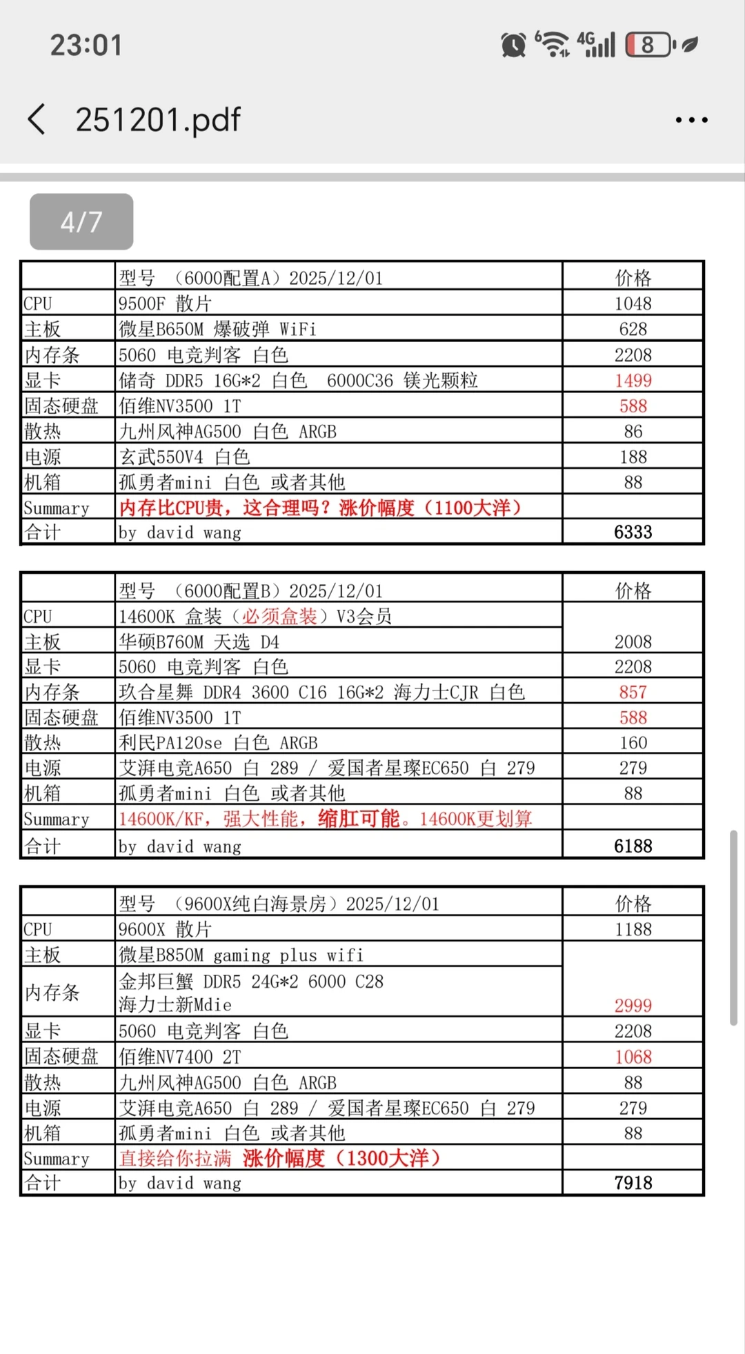 25年12月装机配置推荐