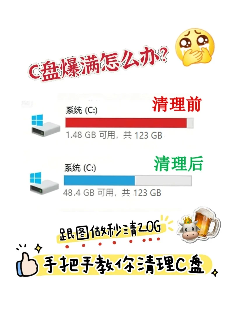 女生独立第一步|手把手C盘自救指南(下)