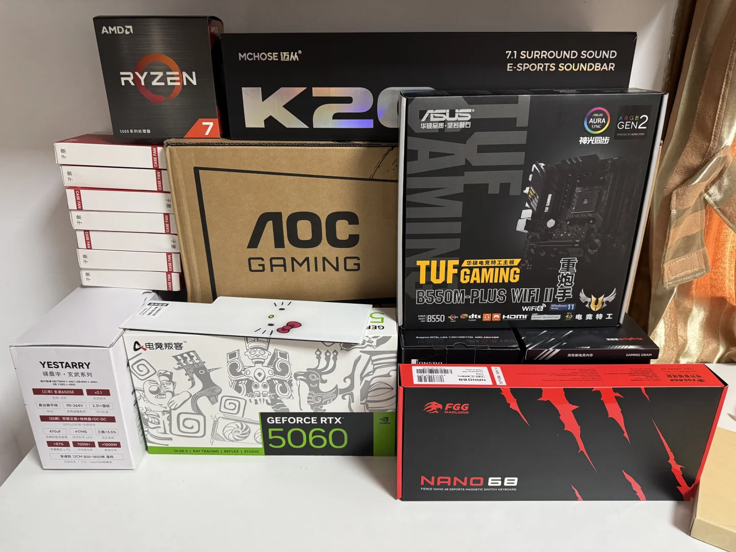 就这样装成人生中的第一台主机（附配置清单）