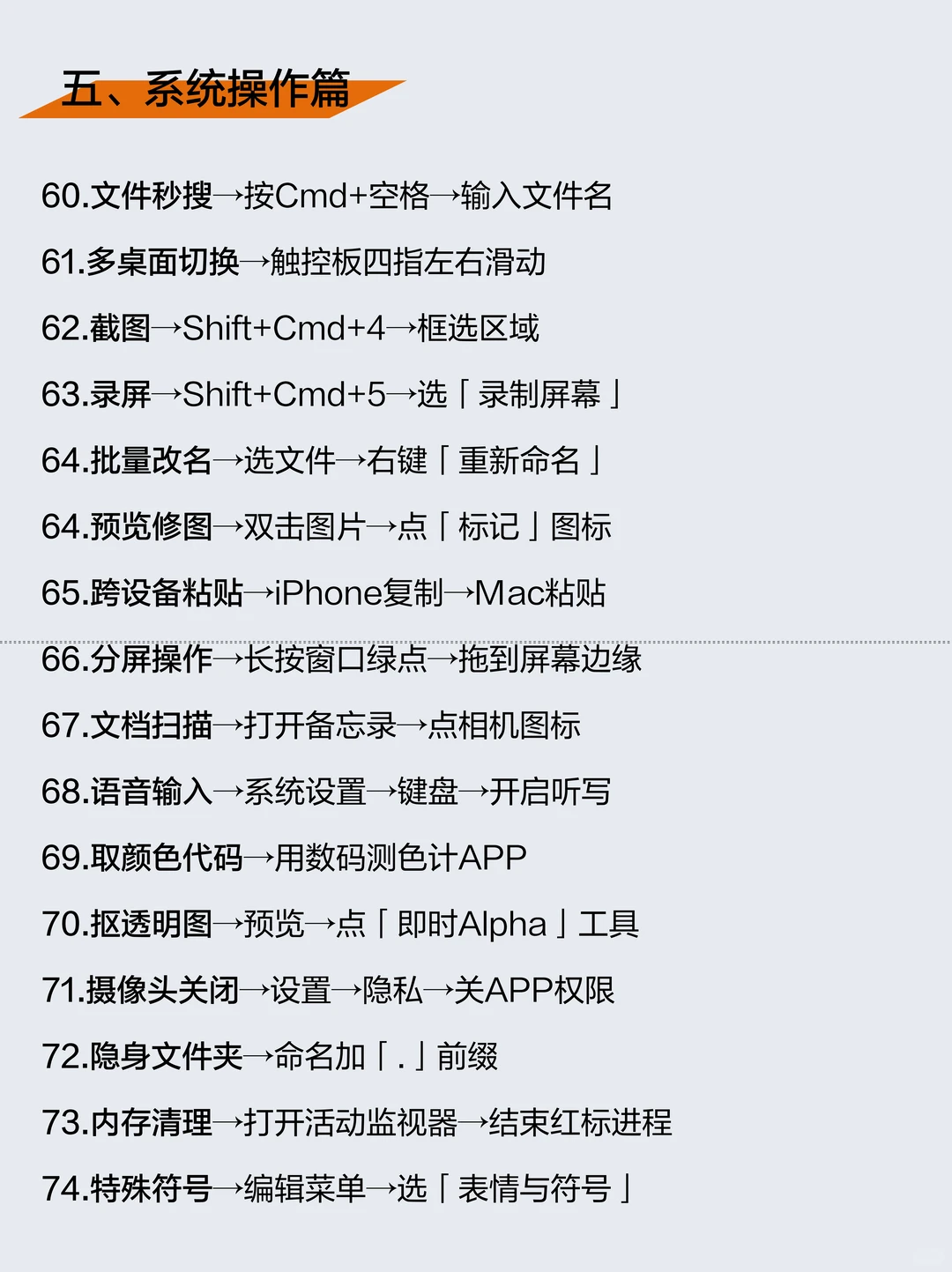 MacBook99个实用技巧!90%的人没全用过。