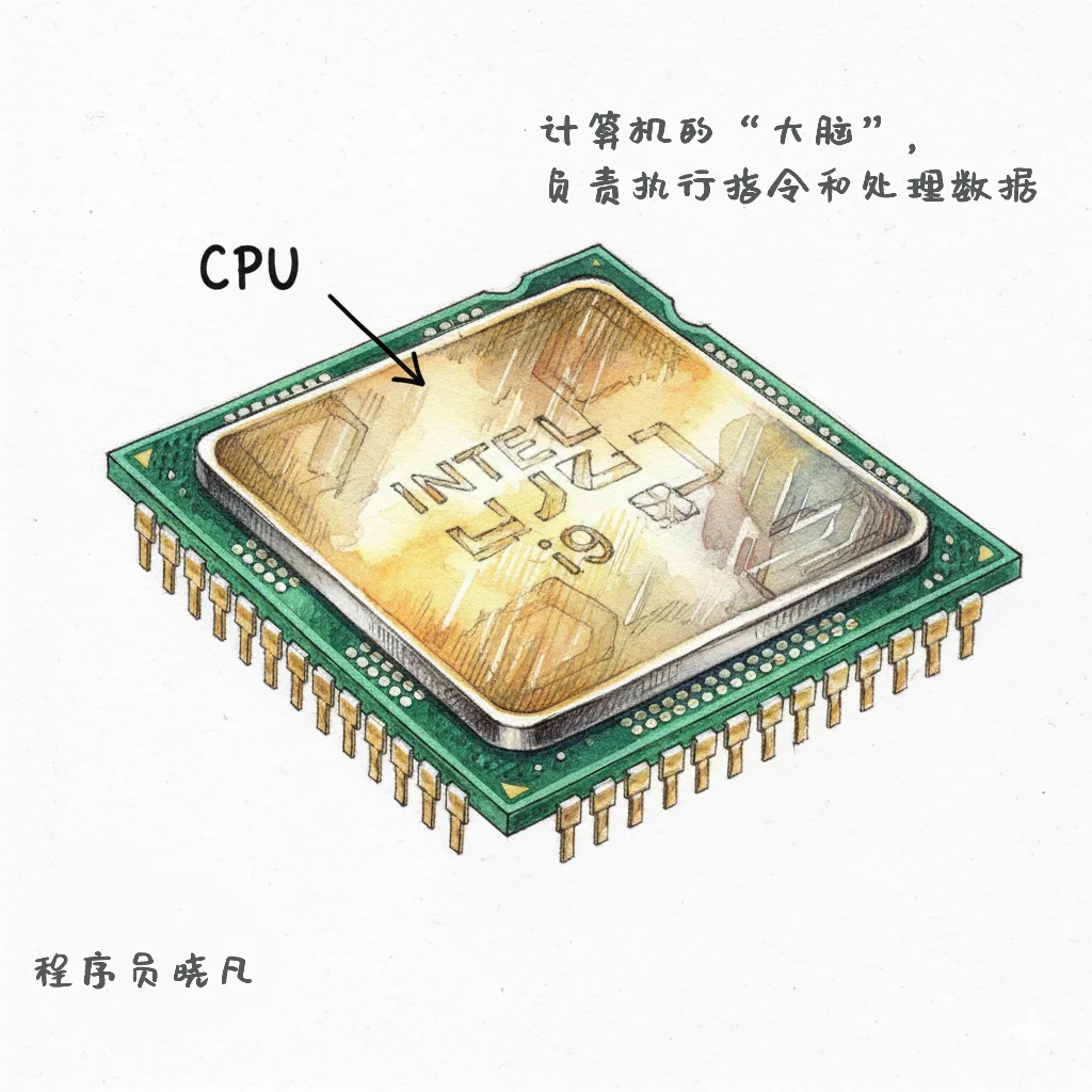 一分钟带你了解计算机组成