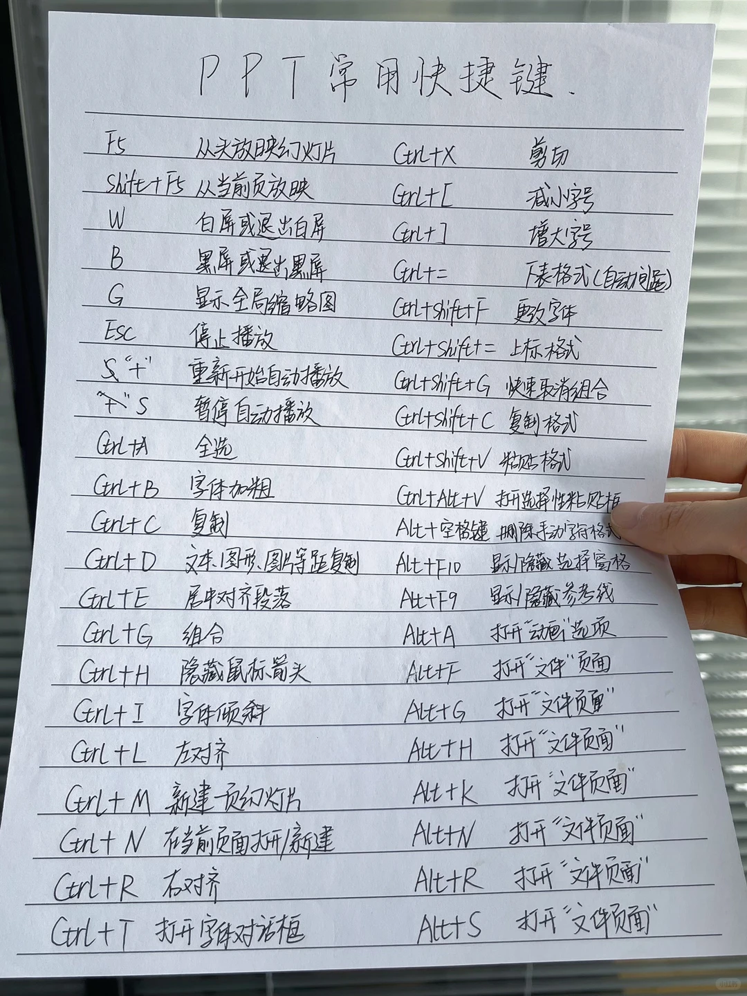 全网最全办公快捷键，效率秘籍，告别加班