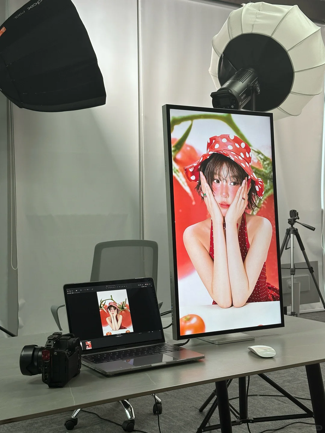 终于找到MacBook外接4k显示器联机拍摄出片