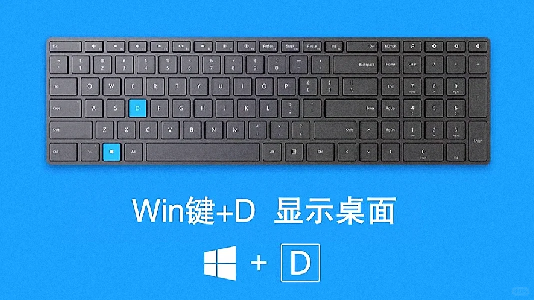😭后悔没有早点知道Windows+D这个快捷键