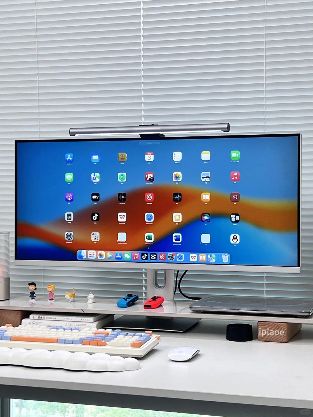 听劝❗️MacBook还是外接带鱼屏叭，太香了✅