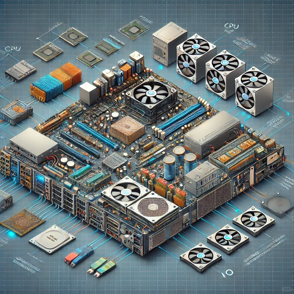 服务器的硬件组成架构