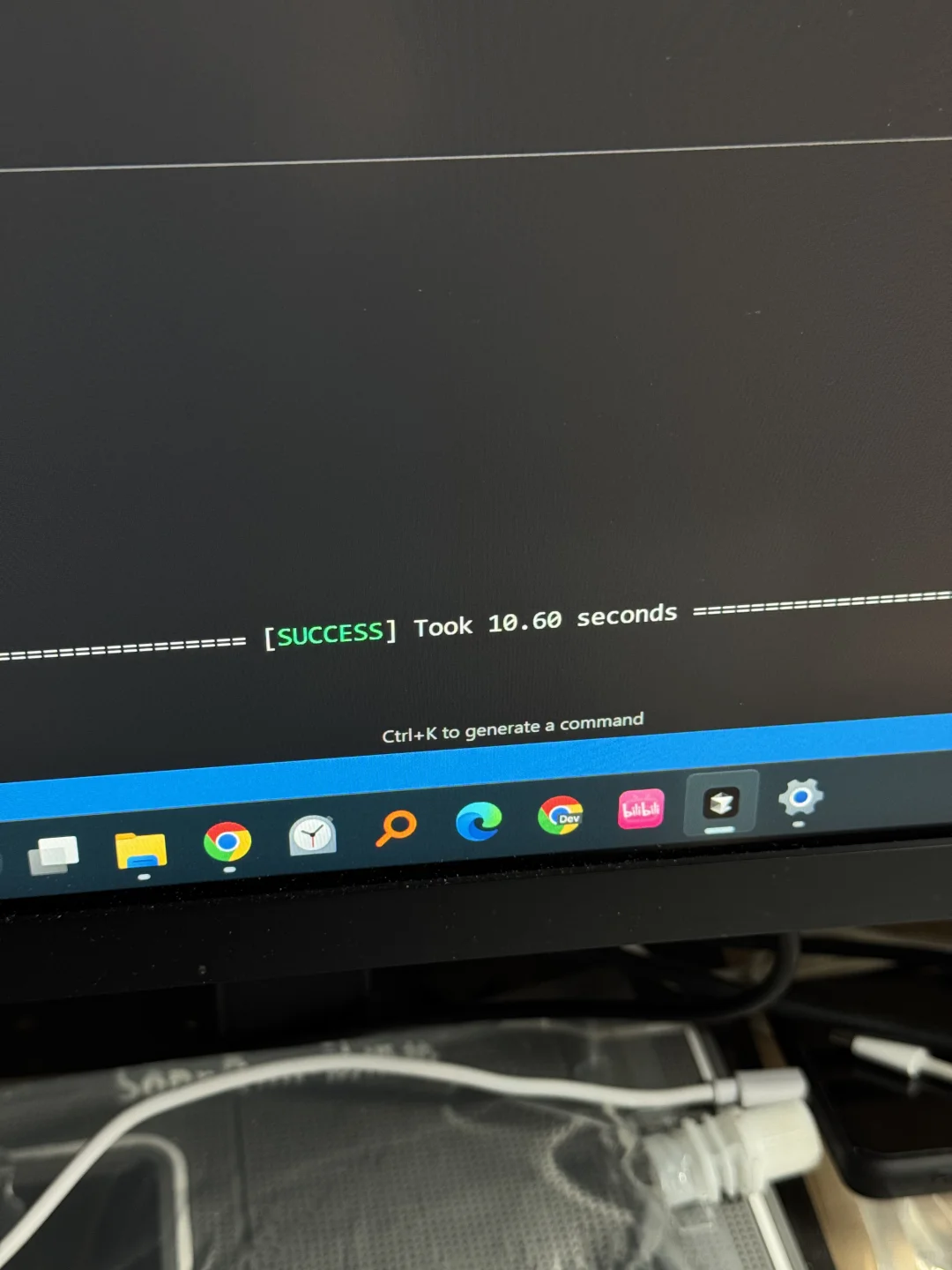 M1芯片编译速度很舒服Bash终端，但内存太小