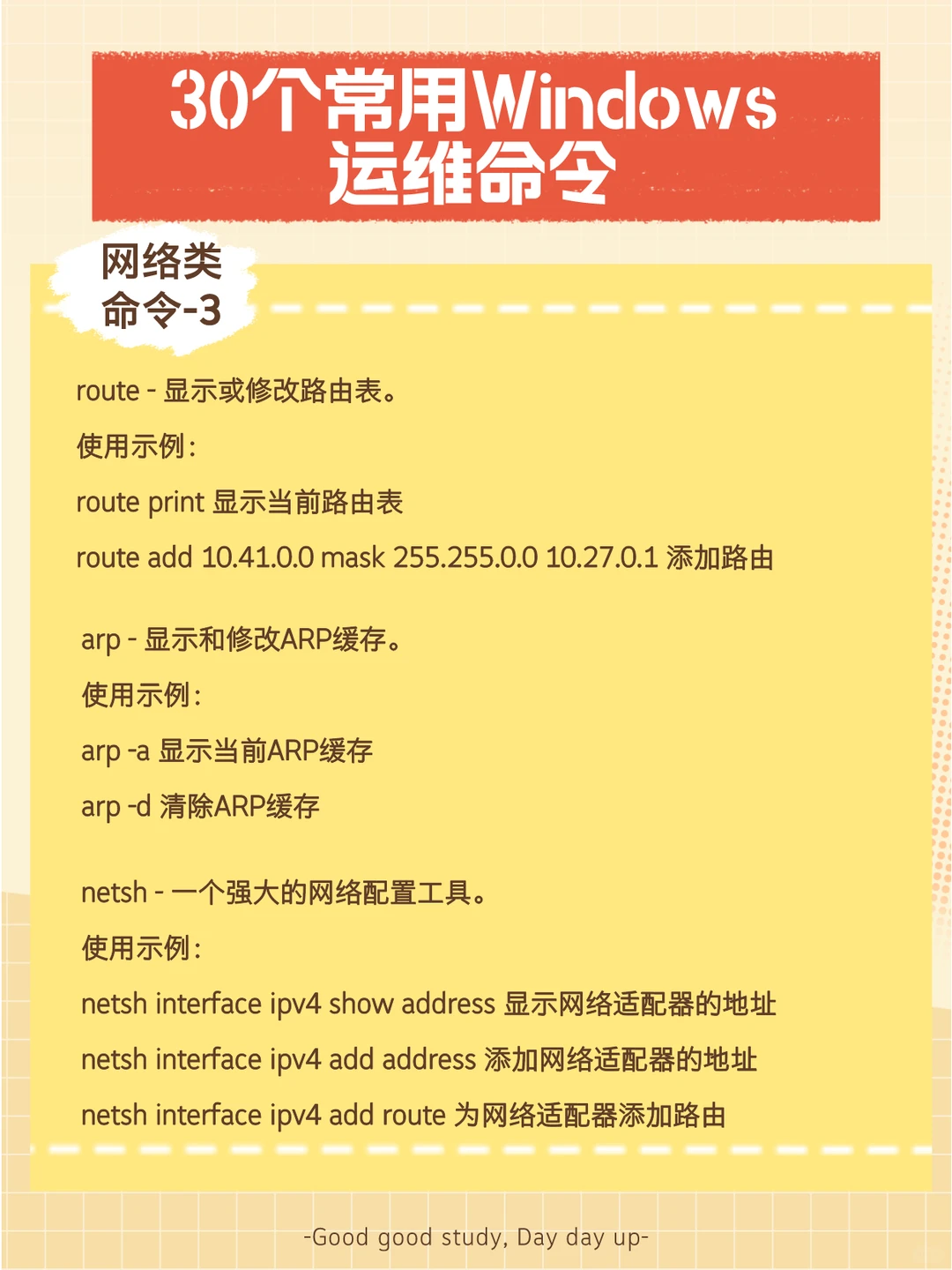 30个常用Windows运维命令