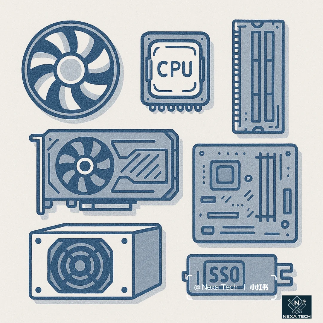 🧠组装电脑不知道怎么选？