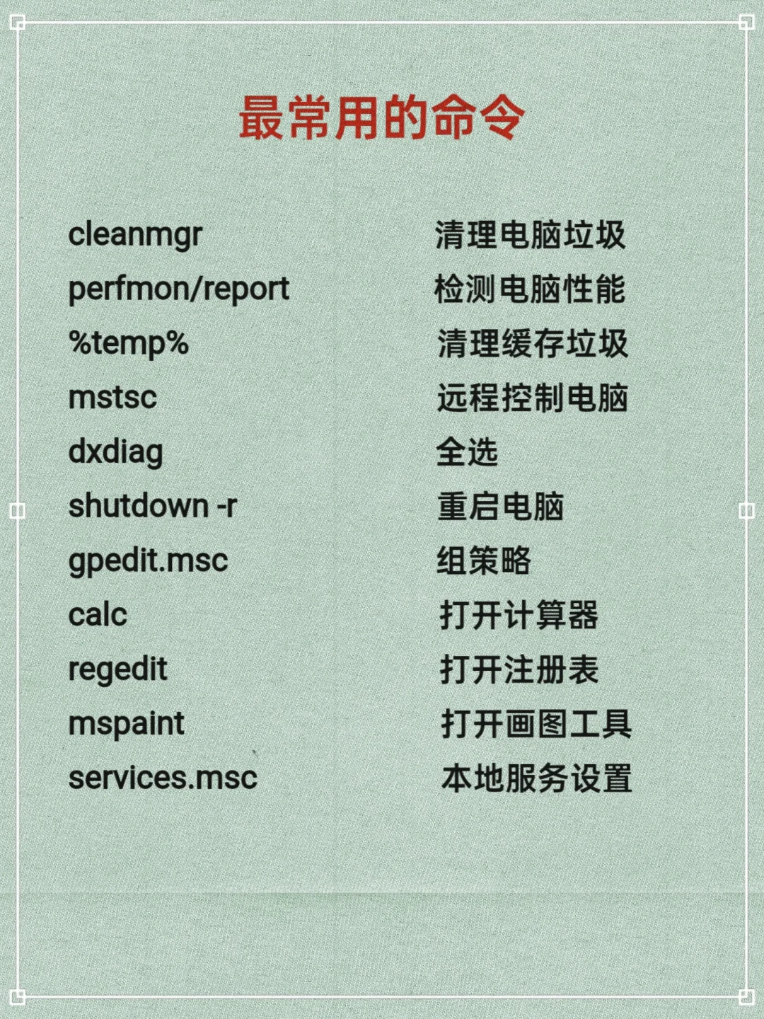 一定要知道的七条电脑实用小技巧✨