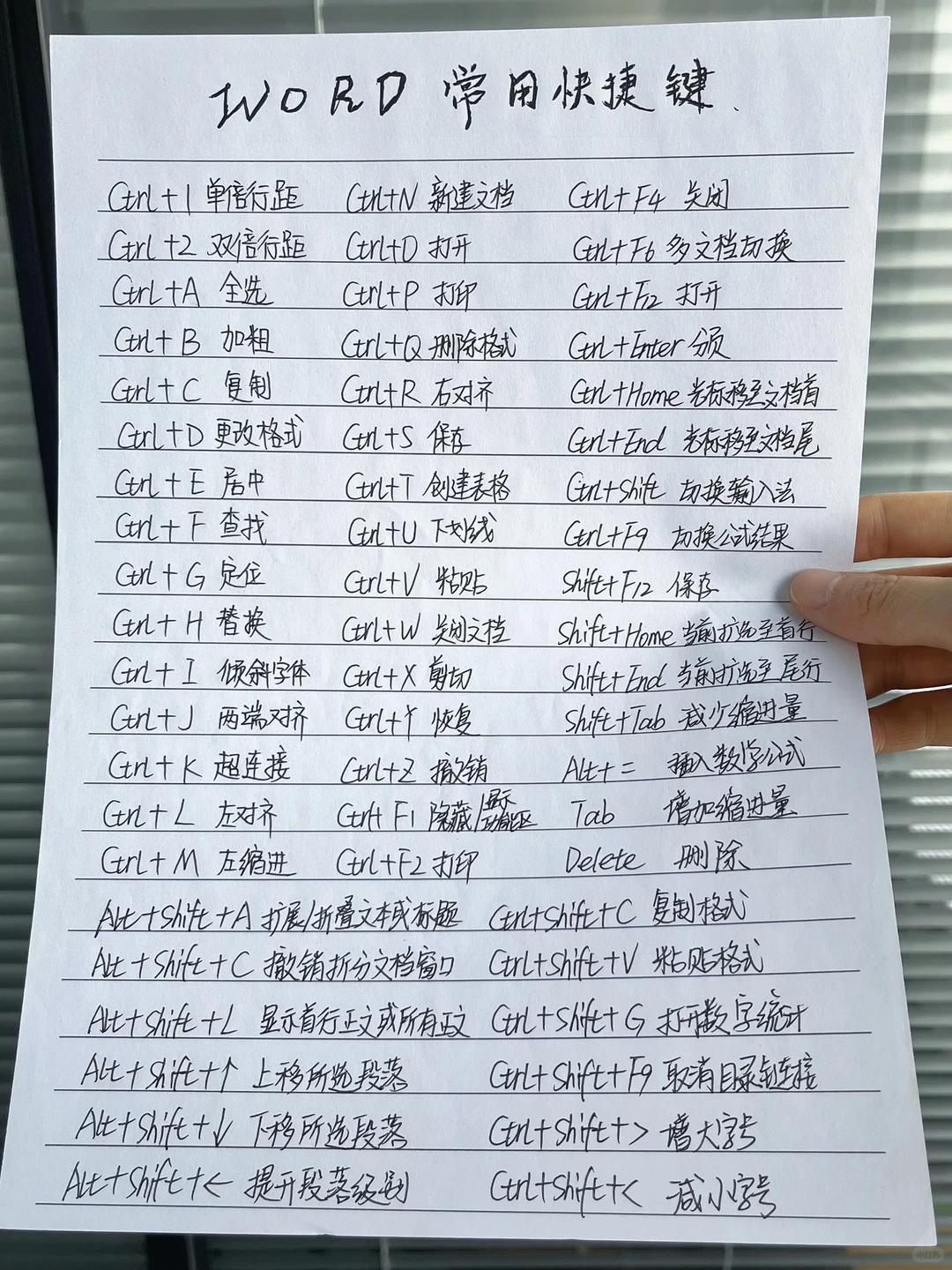 全网最全办公快捷键，效率秘籍，告别加班