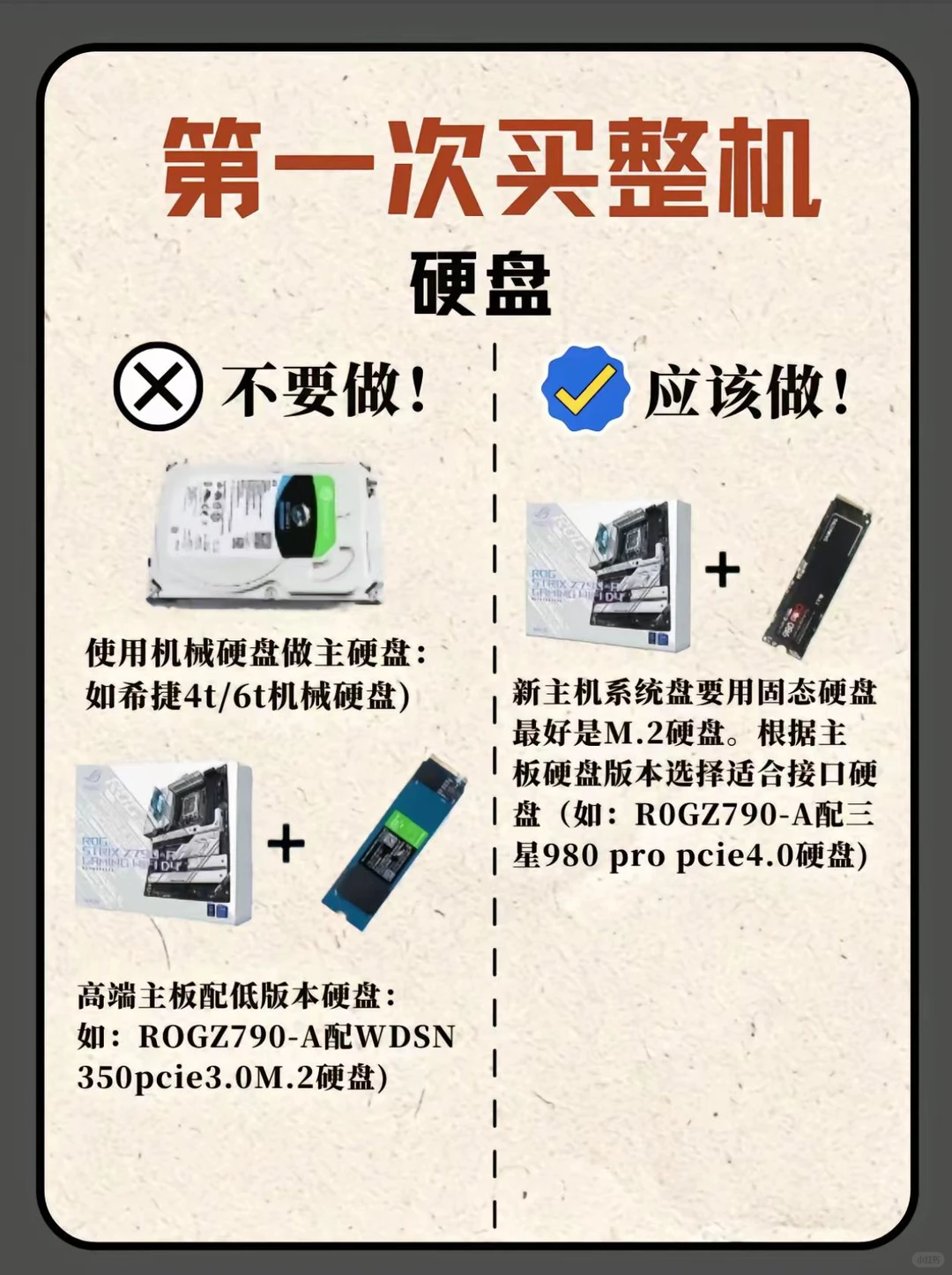 新人装机第一台该怎么办