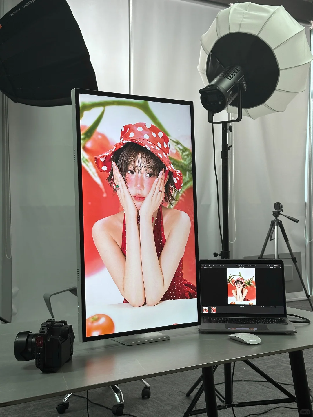 终于找到MacBook外接4k显示器联机拍摄出片