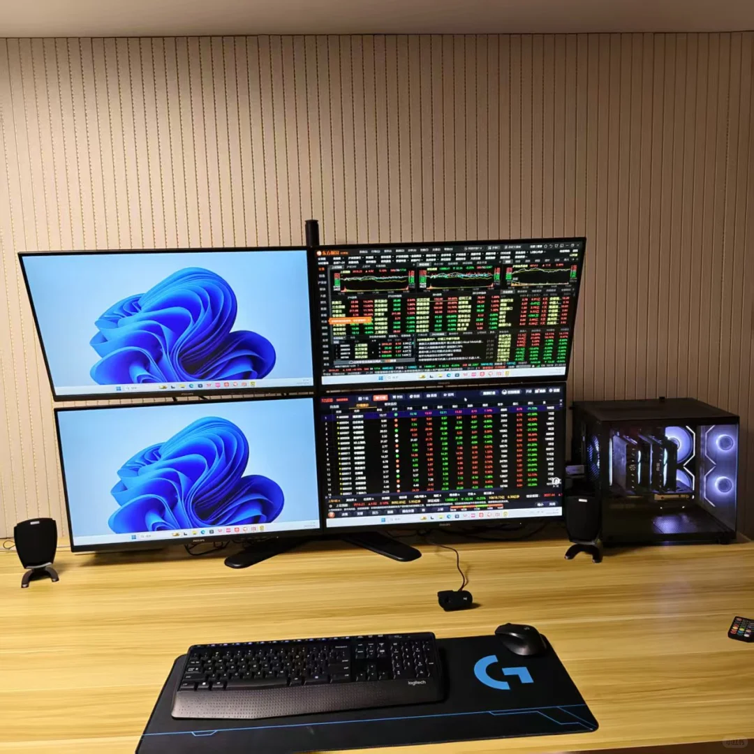 《南昌上门装机》装一套4屏炒股性价比主机