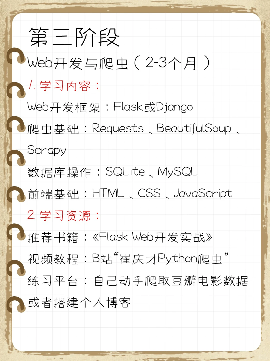 终于有人把自学python的正确顺序说清楚了!