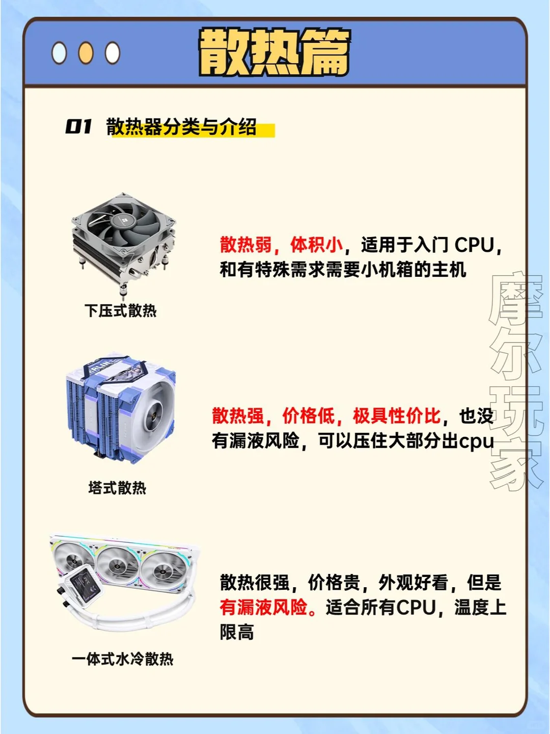 电脑配置挑选攻略从入门到精通