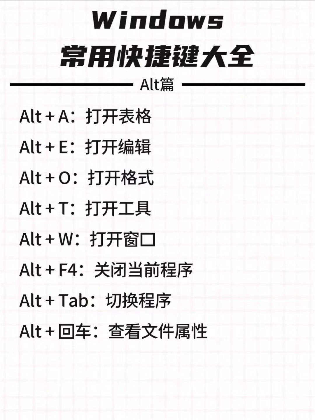 终于有人一次性把Windows快捷键给讲明白了