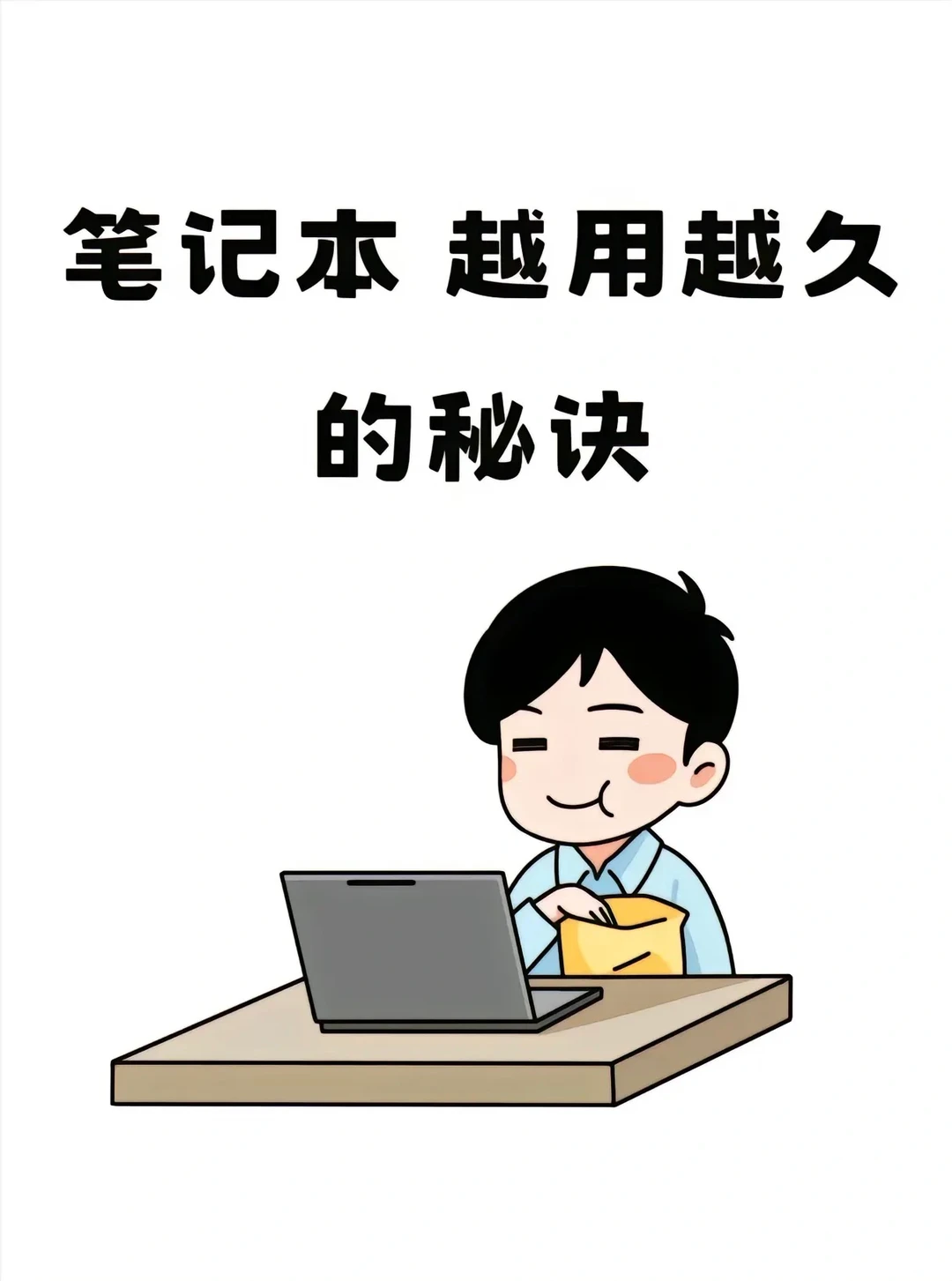 如何正确使用笔记本电脑!!!