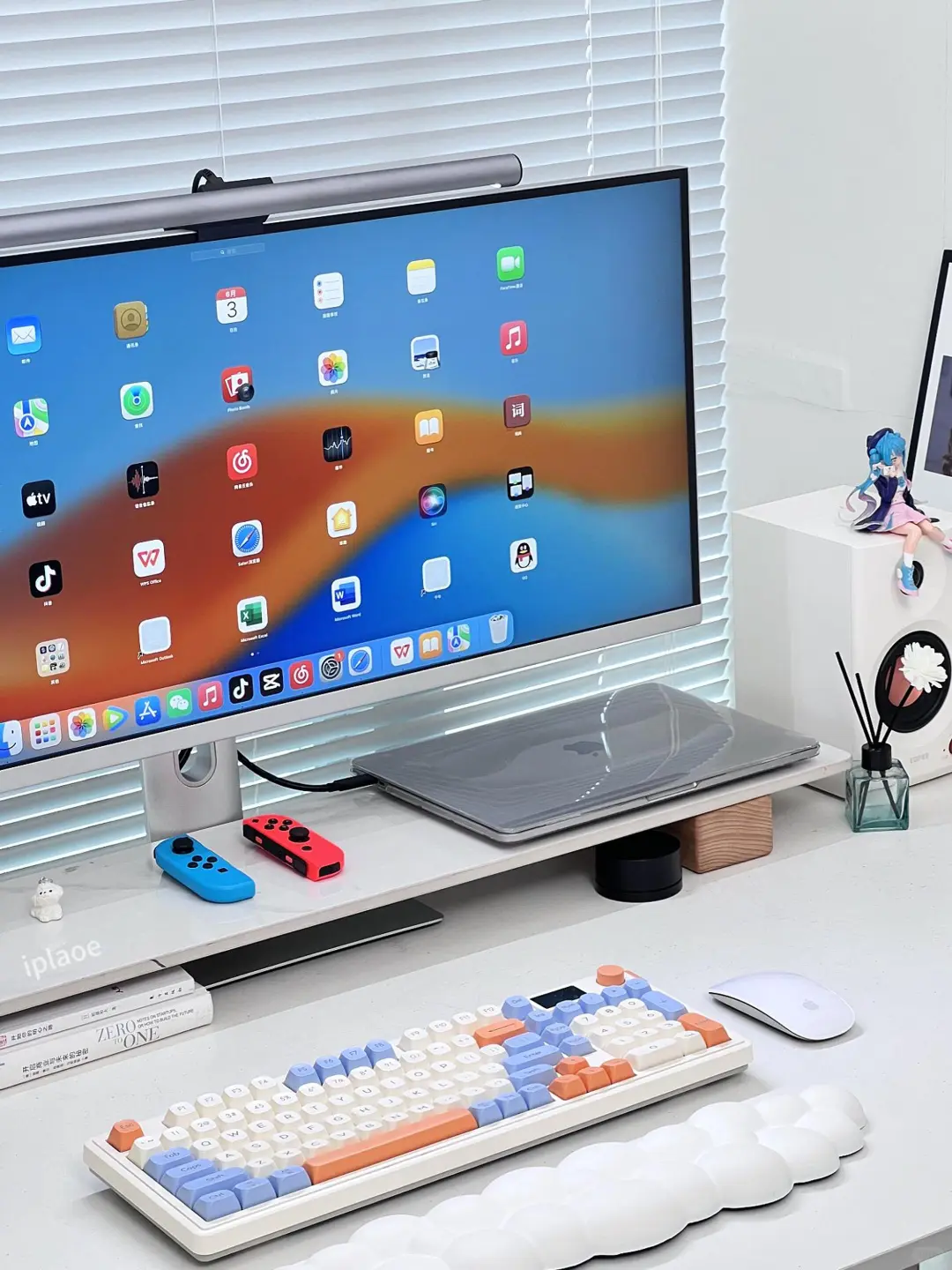 听劝❗️MacBook还是外接带鱼屏叭，太香了✅