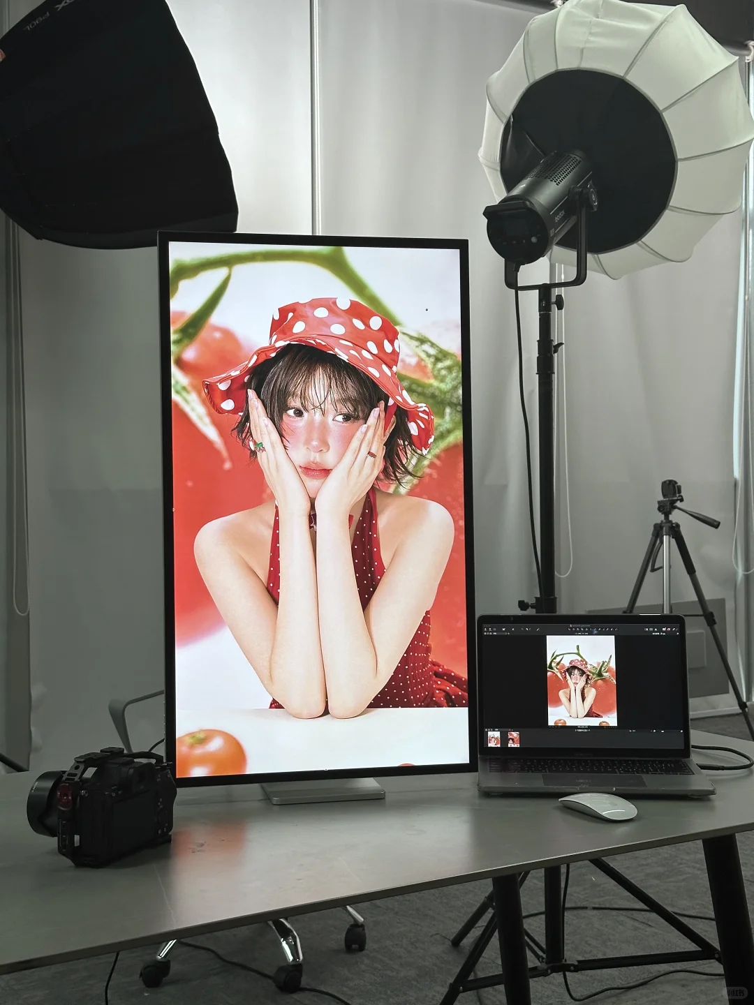 终于找到MacBook外接4k显示器联机拍摄出片