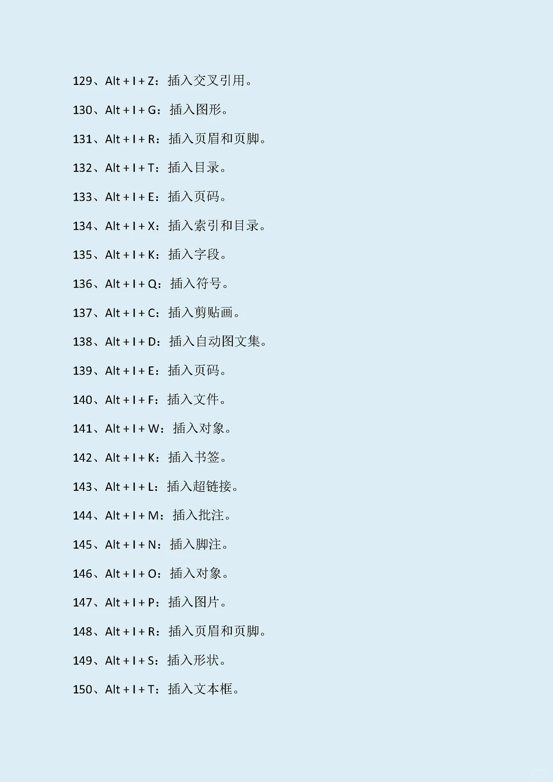 常用的电脑快捷键大全