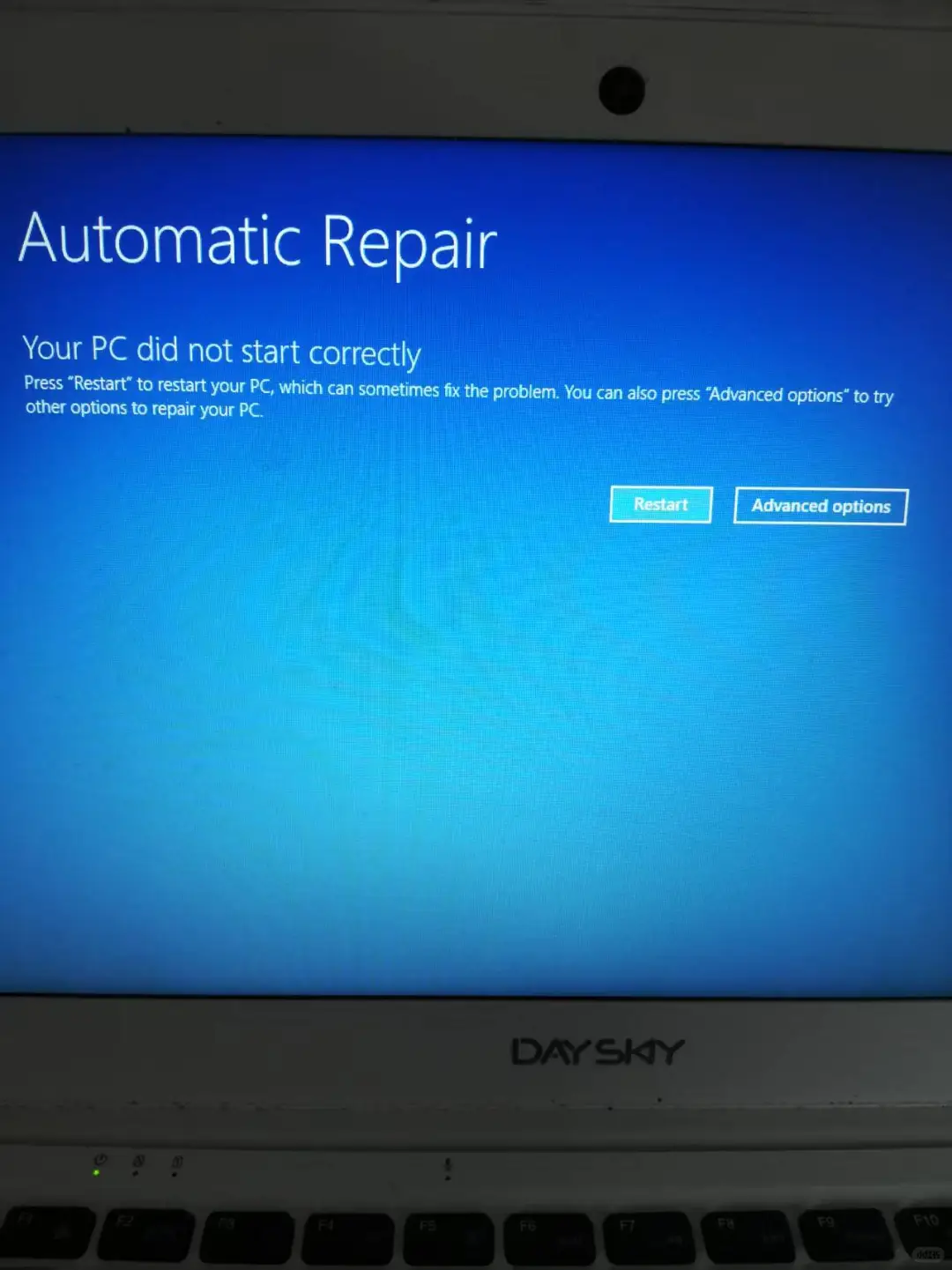 有谁会修电脑？电脑死机了，这是啥意思啊？