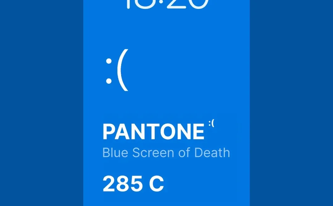 蓝屏故障- 打工人蹭个热度