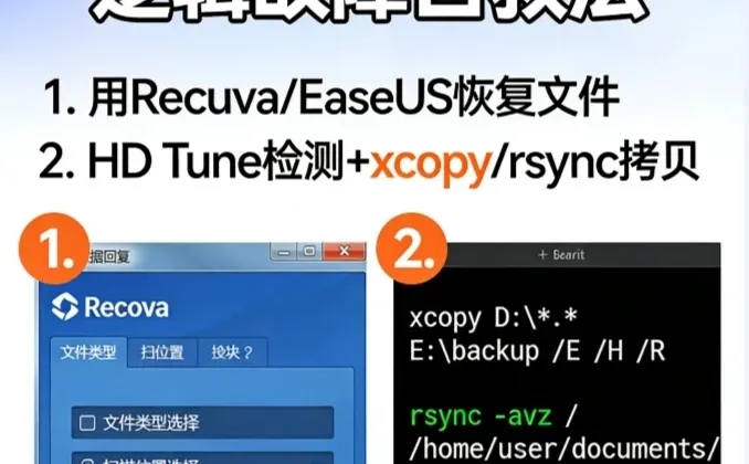 机械硬盘数据恢复急救指南