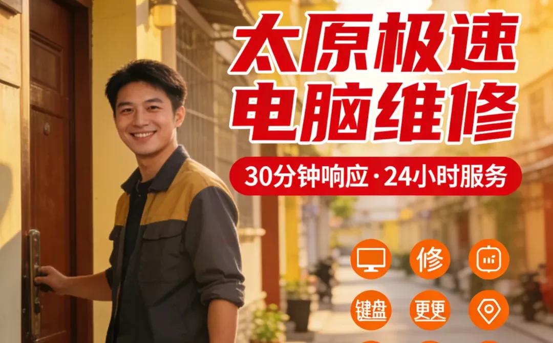 #太原电脑维修店推荐，看这里！