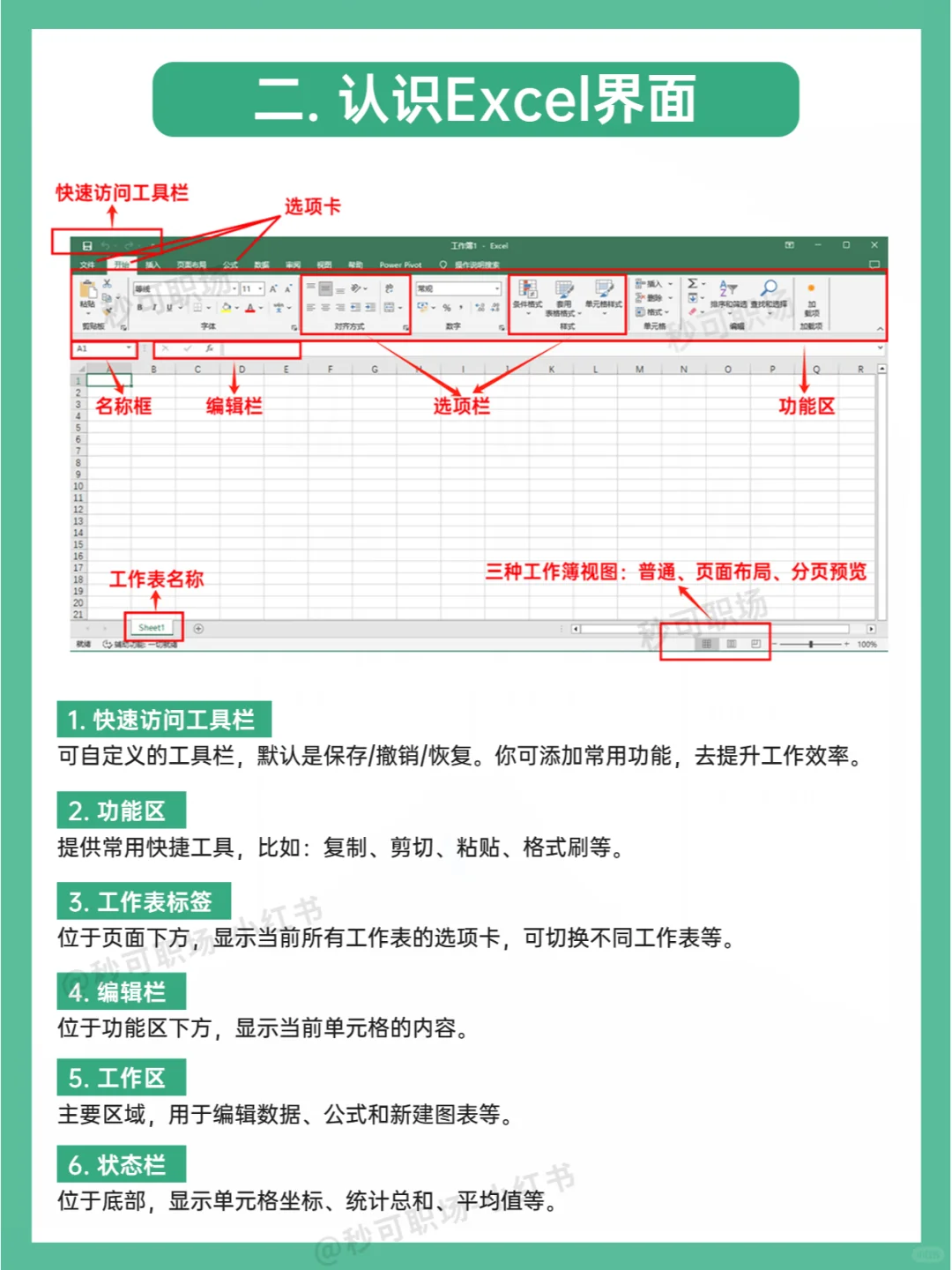 逼自己学完这9页纸，你的Excel就很🐮了！