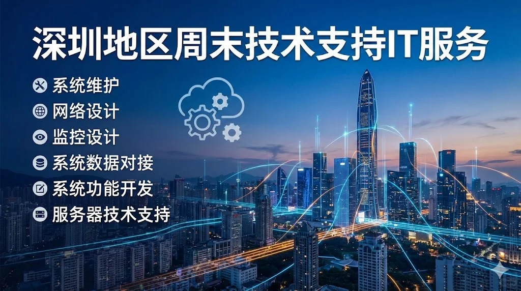 深圳地区周末技术支持IT服务，快速解决