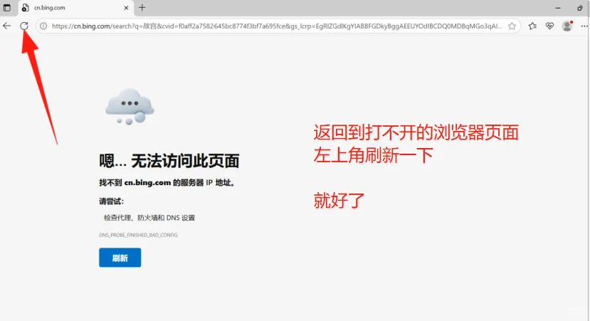 浏览器(Microsoft Edge)网页打不开怎么办 ?