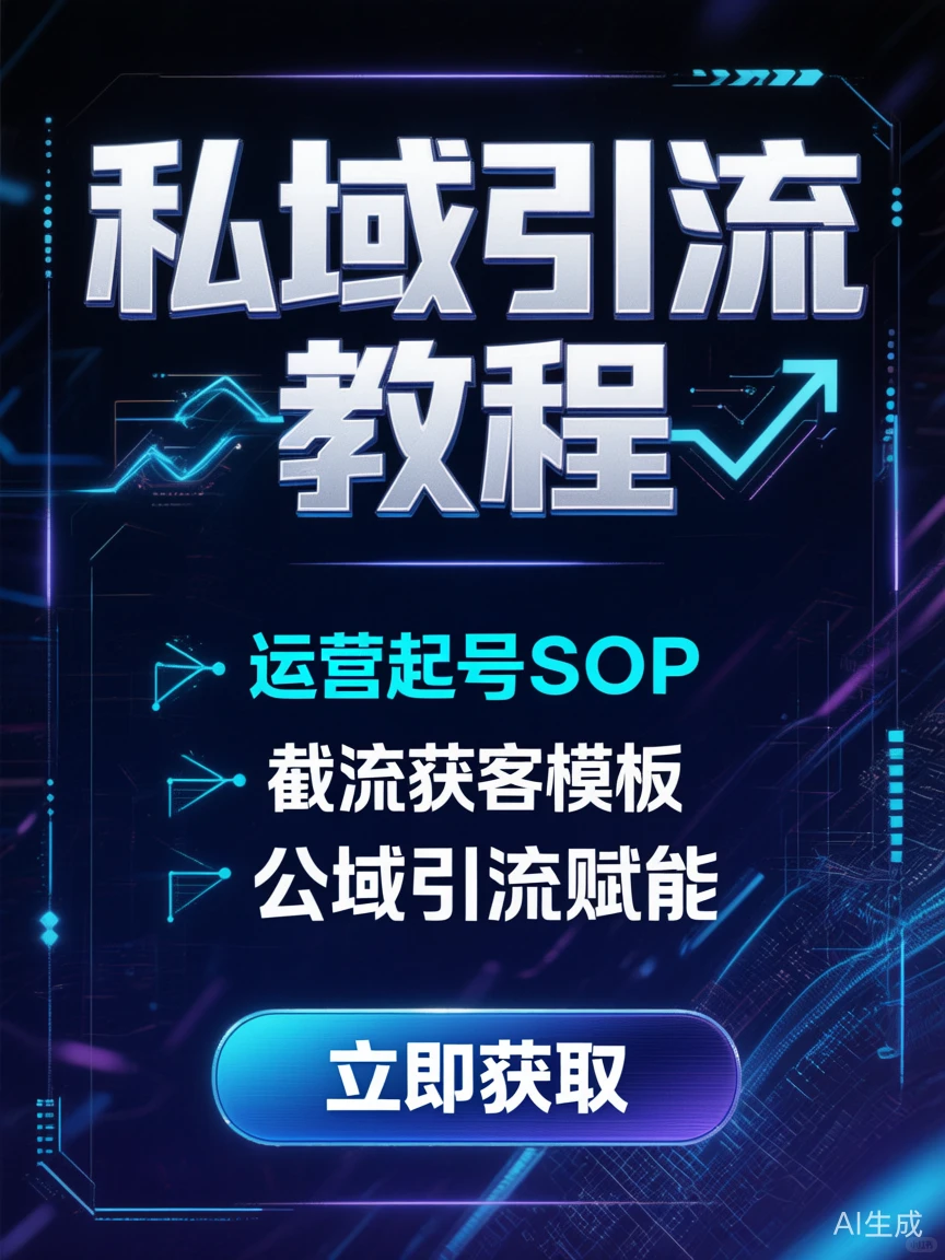 私域公域引流秘籍，打造爆款DY账号