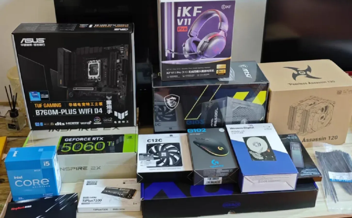 💻DIY电脑必看|一图搞懂硬件&外设分类