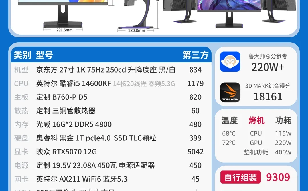 AI生产力电脑硬件解析！附一体机配置清单