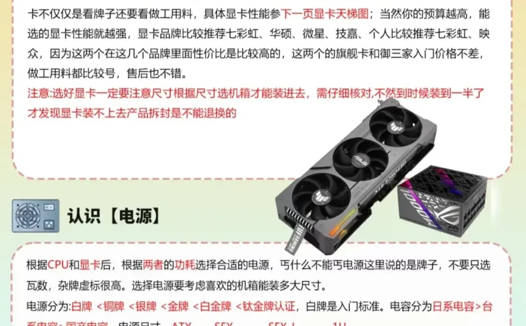 🔥组装小白不求人 | 主机配件全解析🌸