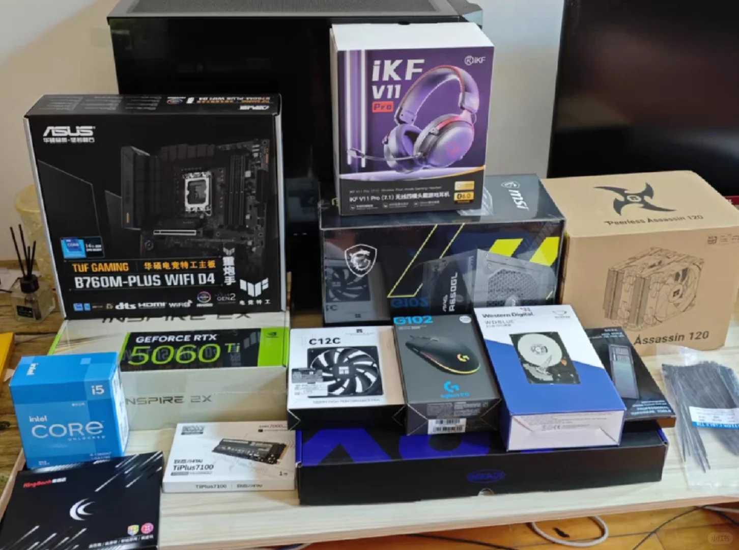 💻DIY电脑必看|一图搞懂硬件&外设分类