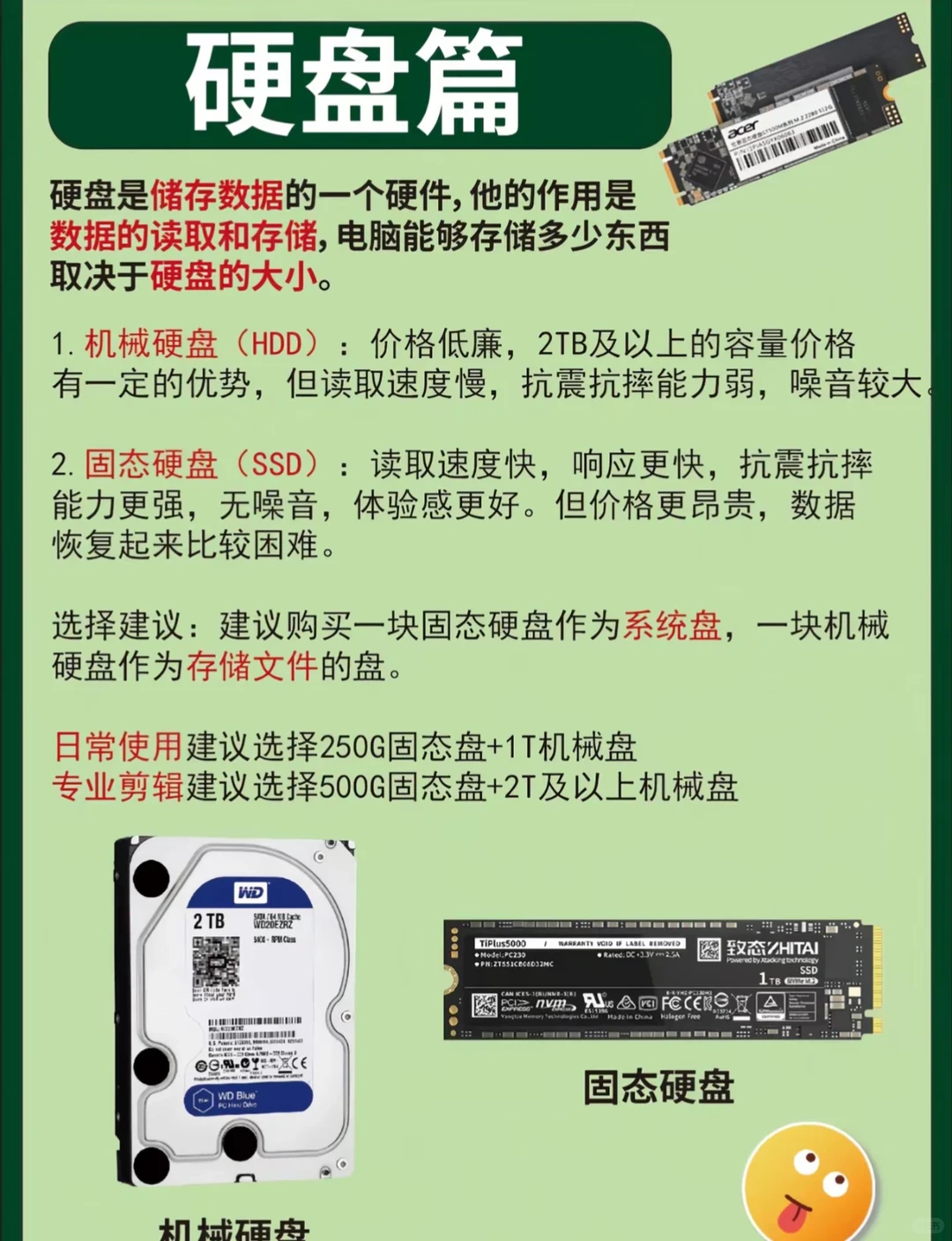 新手小白如何选择自己心仪的电脑配置大全