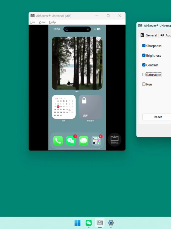iPhone投屏到Windows,窗口自由,不装App