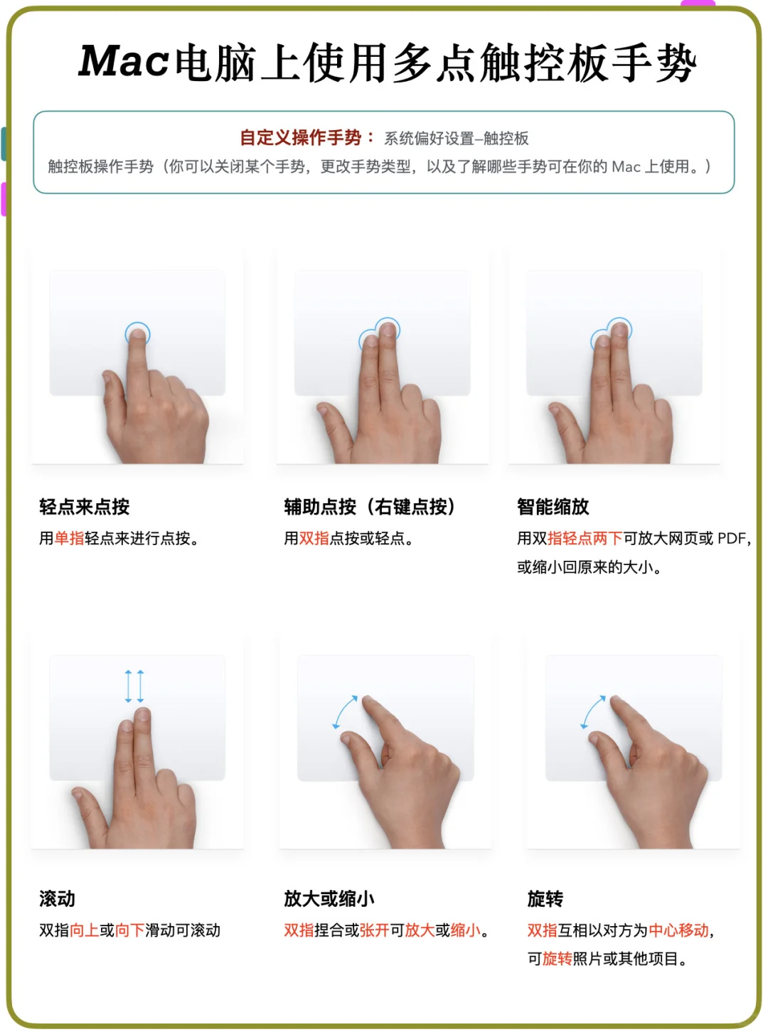 苹果电脑💻触控板使用技巧！不允许你不知道