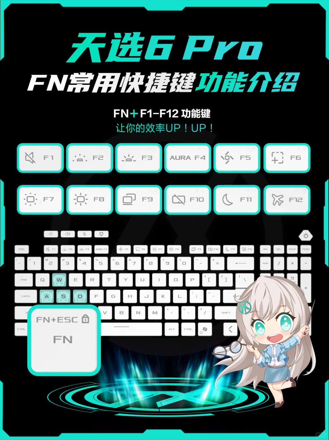 天选 6 Pro | 快捷操作全攻略✨