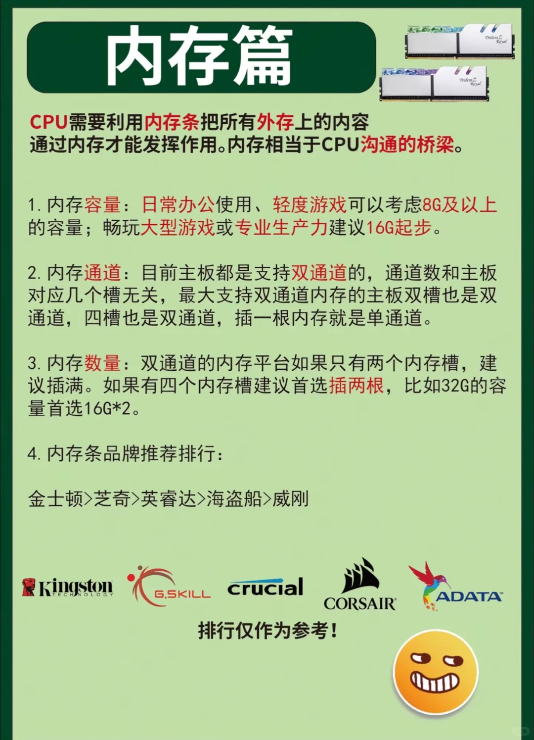 新手小白如何选择自己心仪的电脑配置大全