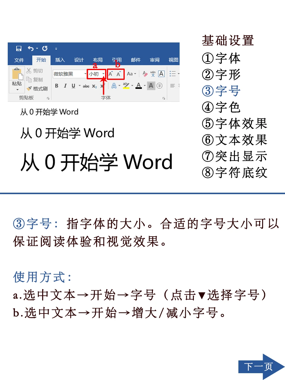 从0开始学Word（第6讲）