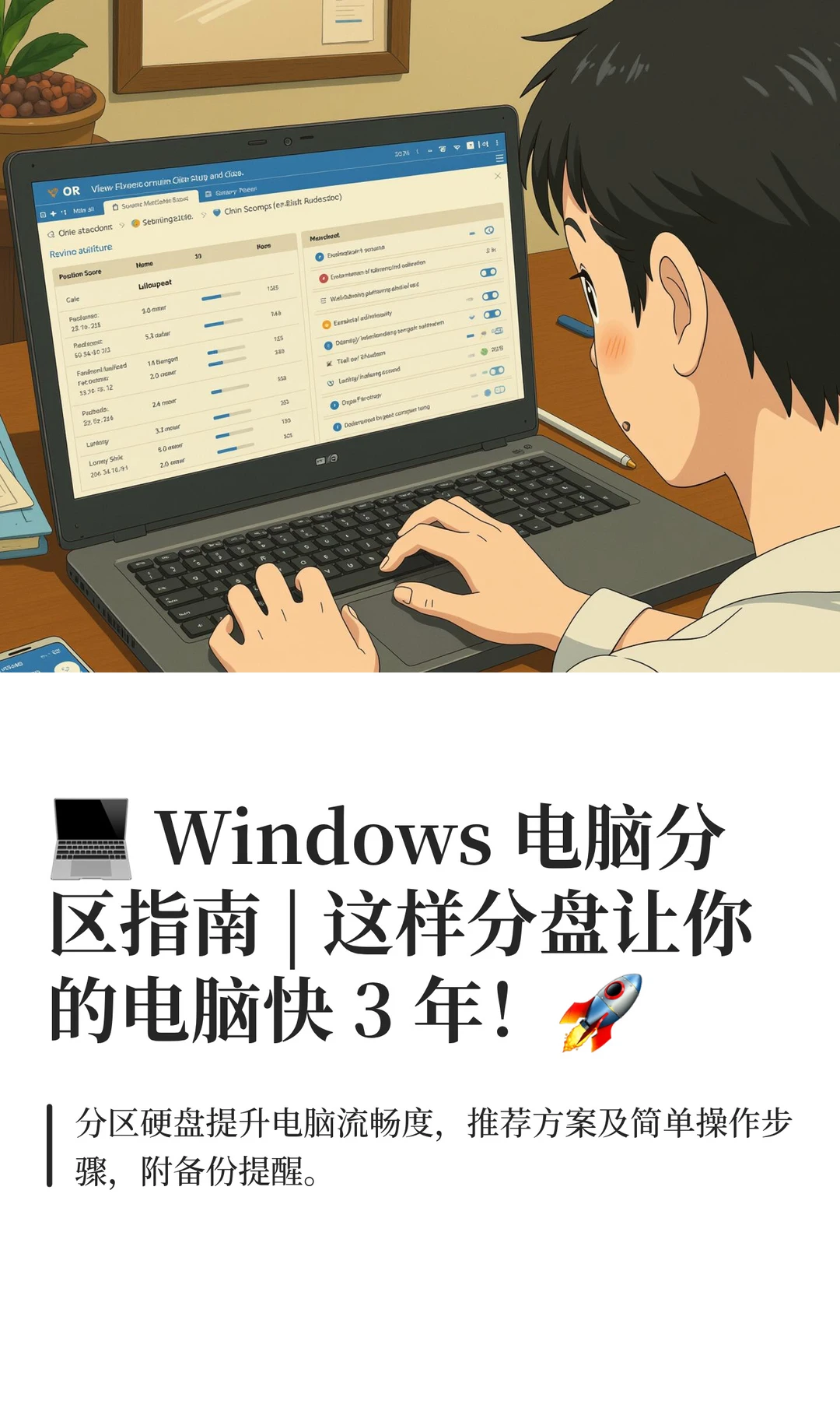 💻 Windows 电脑分区指南 | 原来要这样分