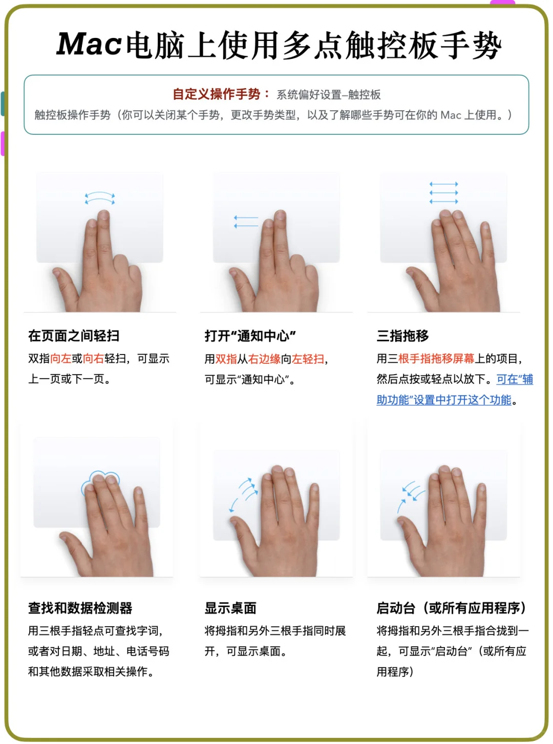 苹果电脑💻触控板使用技巧！不允许你不知道