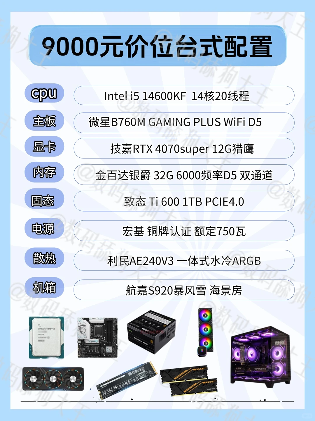 小白必看！25年电脑装机避坑指南+精准配置