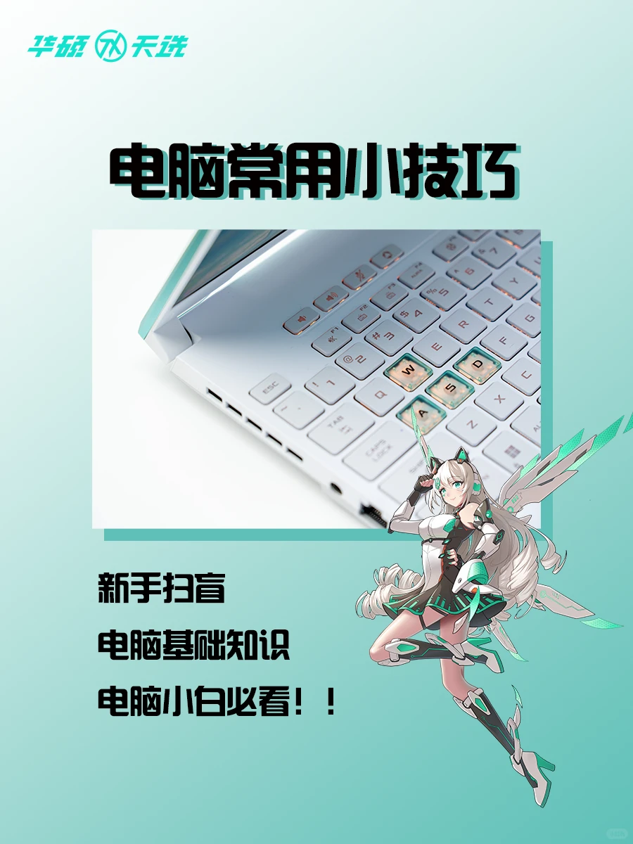 💡一学就会！电脑常用技巧合集